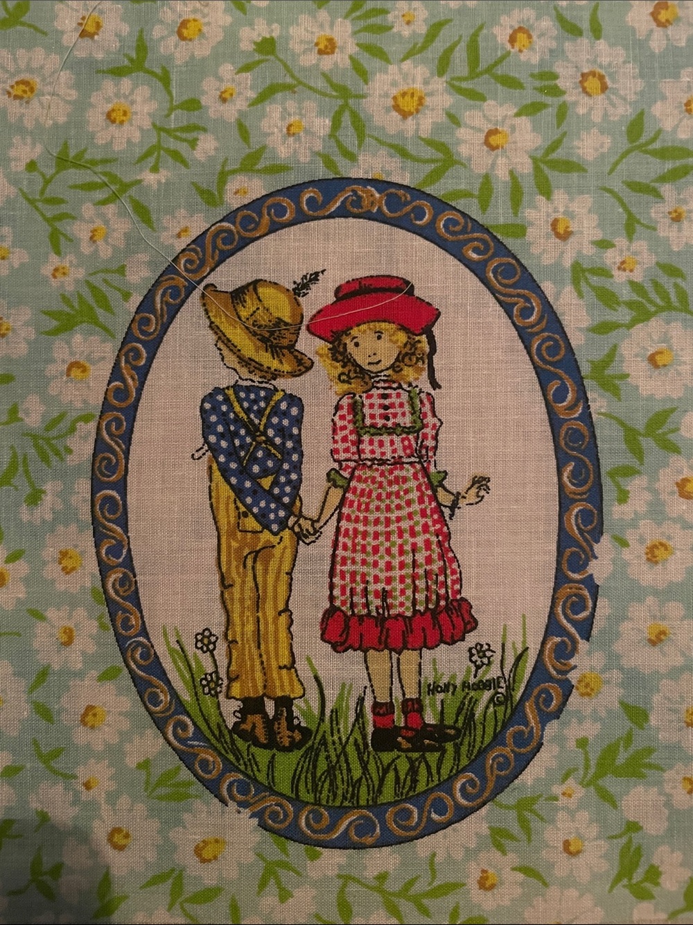 Rare Holly Hobbie Small Quilt Panels